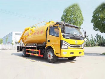 東風(fēng)大多利卡一體罐10方清洗吸污車(chē)